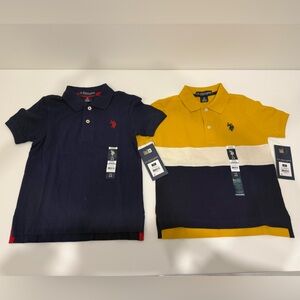 U.S. Polo Assn. Boys Short Sleeve Polo (x2)